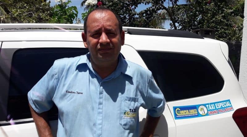 taxista Elenilton dos Santos Chaves de Mata de São João
