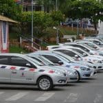 Taxistas de Candeias, na Bahia, se reúnem para debater demandas apresentadas ao secretário de Trânsito e Transportes