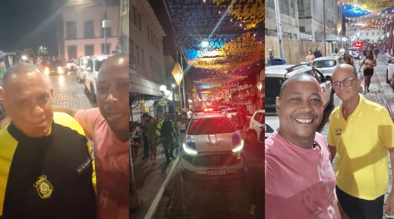 Denis Paim trabalhando no São João 2025