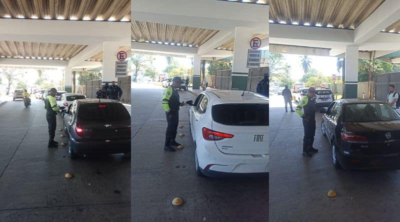 fiscalização contra o transporte clandestino na rodoviária de Salvador