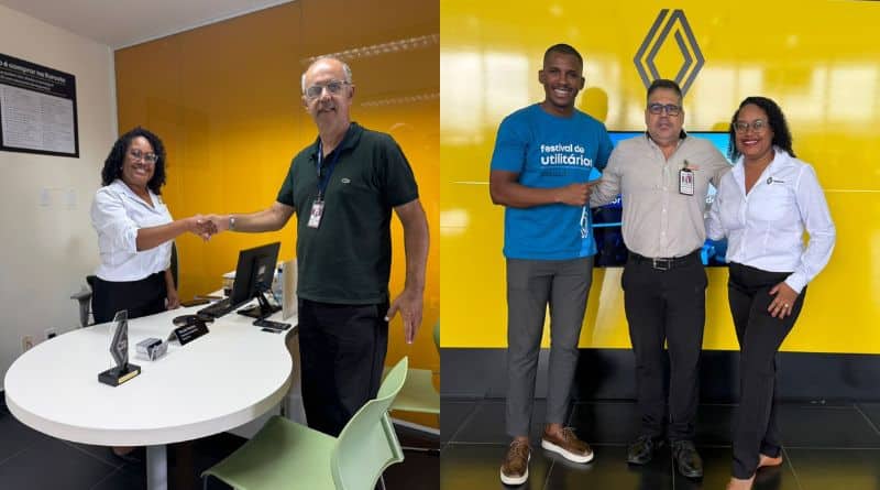 Marcele Meneses e Reginald Cohim mais Adriano Eugenio, Daniel Conceição e Marcele Meneses