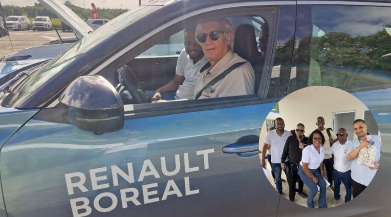 Equipe da Eurovia Renault na inauguração do novo espaço de apoio no Aeroporto de Salvador