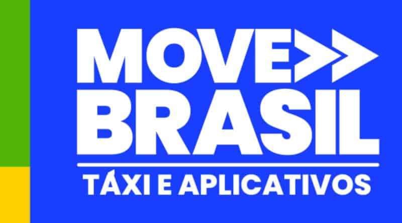 Logotipo do programa Move Brasil Táxi e Aplicativos