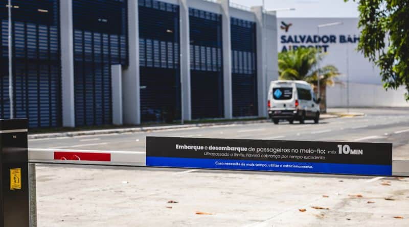cancela kiss&flay aeroporto de Salvador