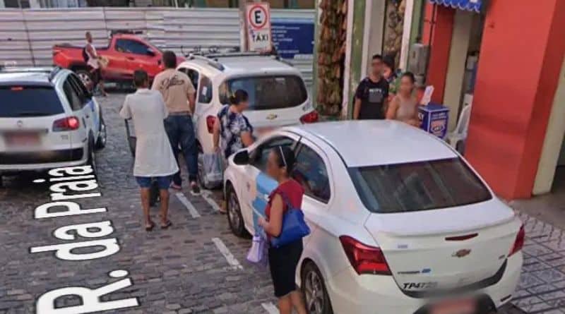 esquina da Rua da Praia com a Rua do Porão no Recife