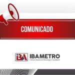 IBAMETRO terá expediente reduzido na segunda-feira (29); taxistas devem ficar atentos ao prazo da atualização tarifária Logo Ibametro + comunicado