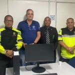 AGT debate São João, fiscalização e segurança dos taxistas em reuniões com Semob e Polícia Militar da Bahia membros da Semob Salvador mais o taxista Denis Paim