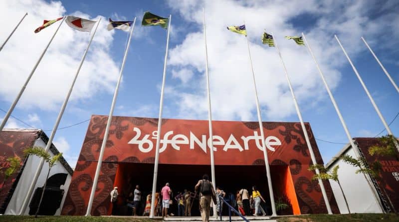 Fachada da Fenearte 2026