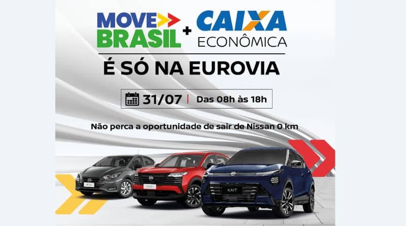 imagem do banner do Feirão Move Brasil da Eurovia NIssan