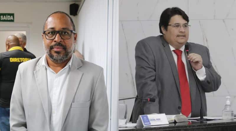 Edmilson Souza da STT e vereador Tagner Cerqueira, ambos de Camaçari