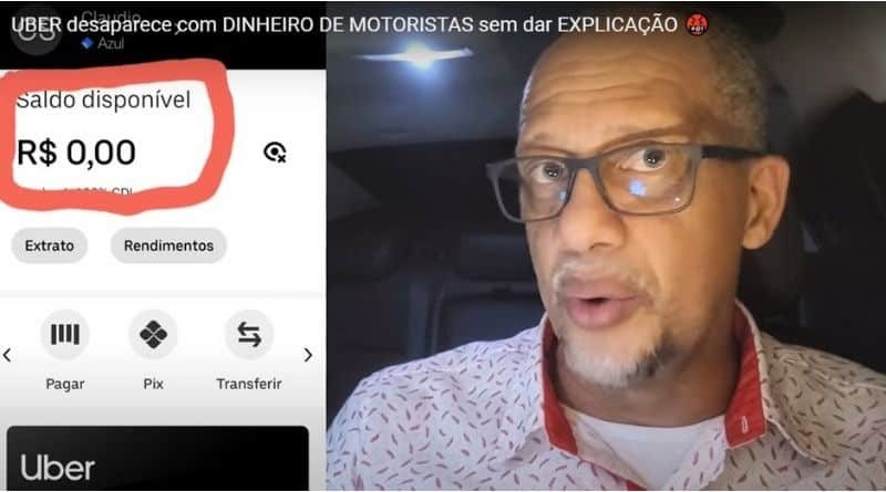 UBER desaparece com DINHEIRO DE MOTORISTAS sem dar EXPLICAÇÃO