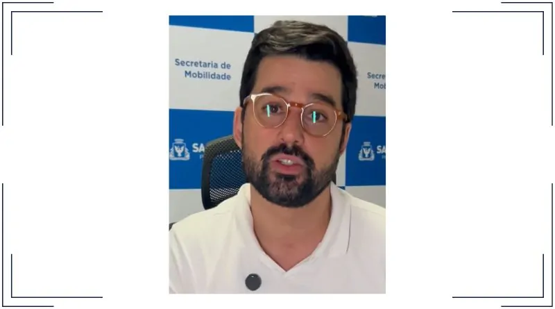 secretário de mobilidade, Pablo Souza
