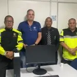 AGT debate São João, fiscalização e segurança dos taxistas em reuniões com Semob e Polícia Militar da Bahia membros da Semob Salvador mais o taxista Denis Paim